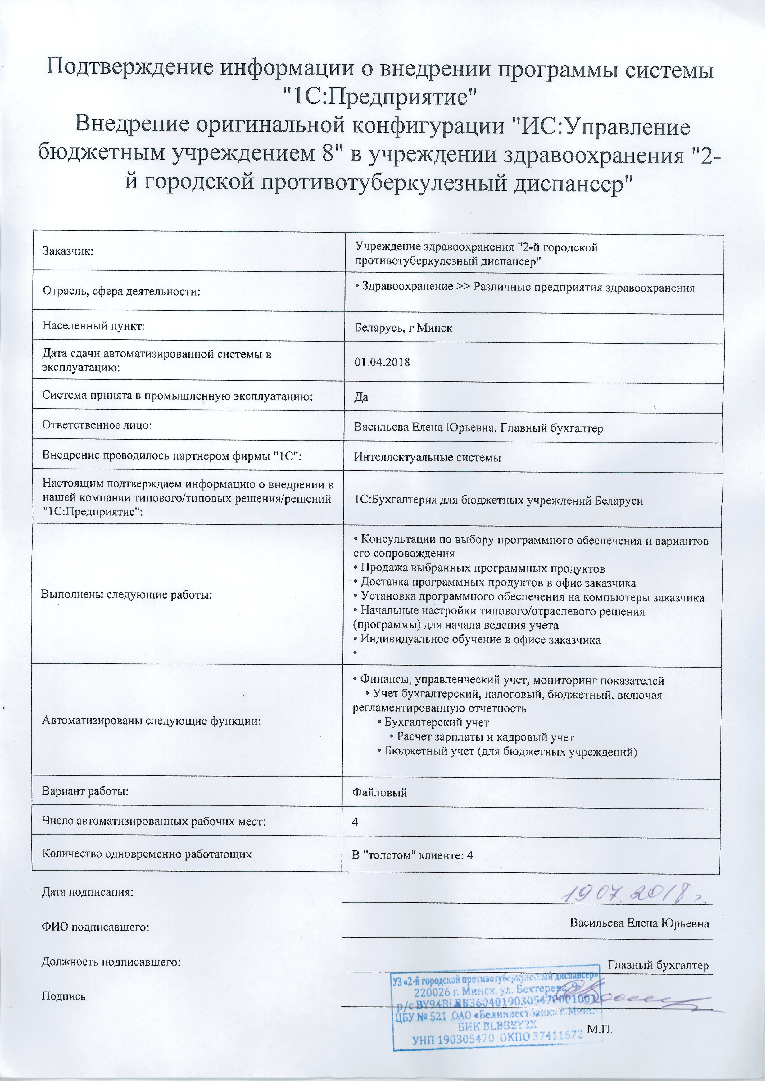 Учреждение здравоохранения «2-й городской противотуберкулезный диспансер»  г. Минск